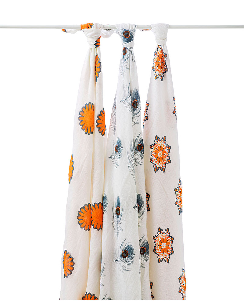 aden and anais blue swaddle